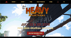 Desktop Screenshot of heavymontreal.com